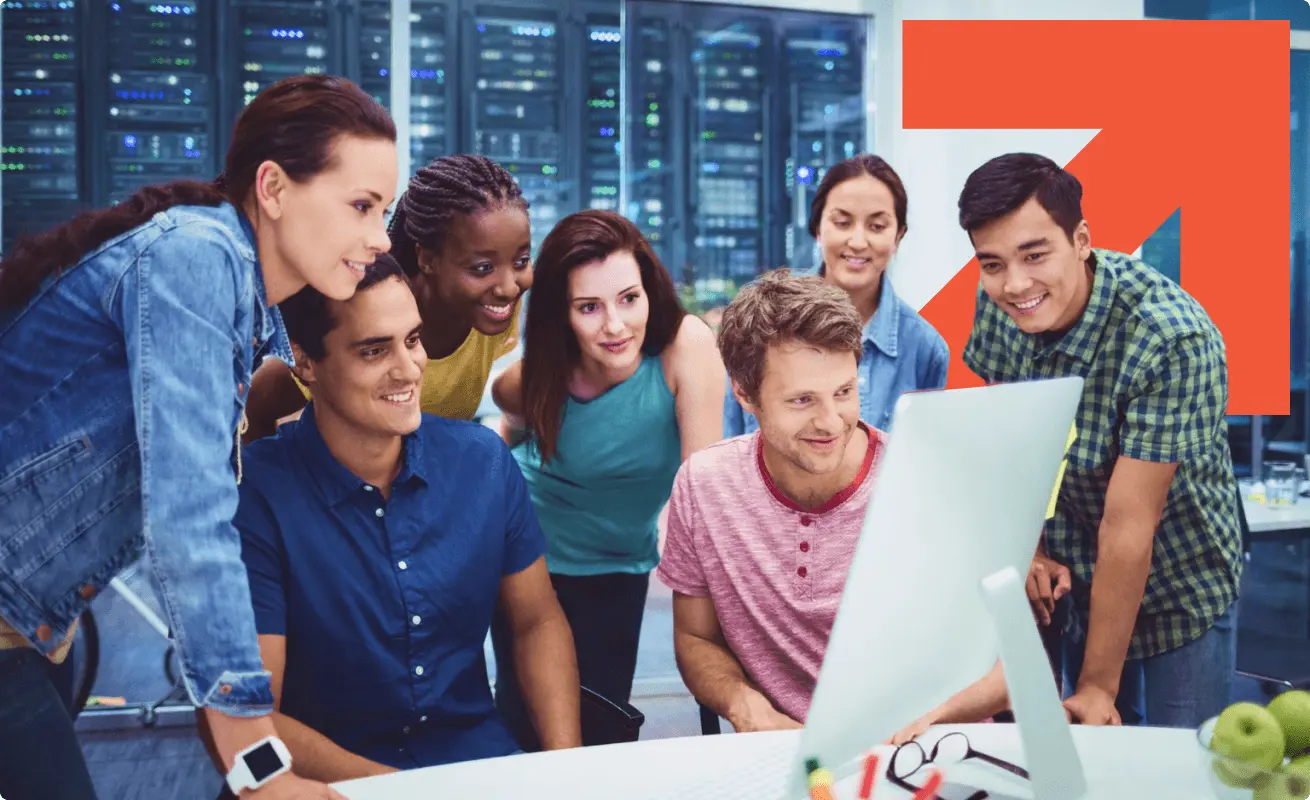 IT services company Australia team working on systems and infrastructure